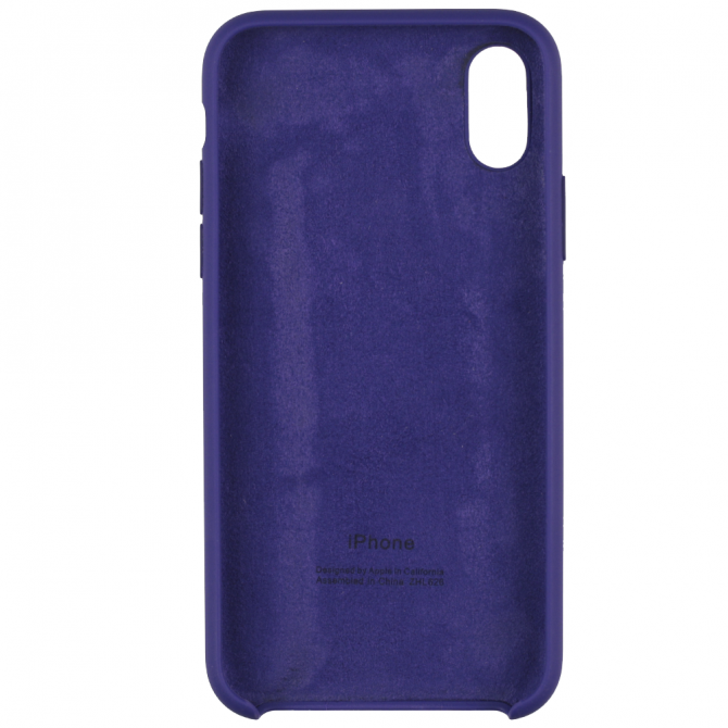 Чехол Soft Case для iPhone X Violet-2