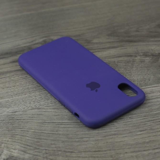 Чехол Soft Case для iPhone X Violet-4