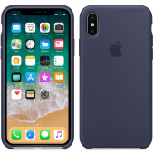 Чохол Soft Case для iPhone X Полуночний синій