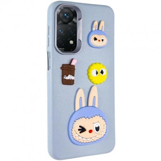 Чохол TPU Leather Toys для Xiaomi Redmi Note 11 Pro 4G/5G / 12 Pro 4G (Labubu / Blue)