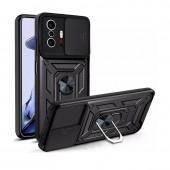 Чехол HONOR Hard Defence Series Xiaomi Mi 11T/ Mi11T Pro Black (with Camshield and magnet)