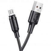 Кабель Borofone BX41 Magnetic MicroUSB Black 1m Кабель Borofone BX41 Magnetic MicroUSB Black 1m