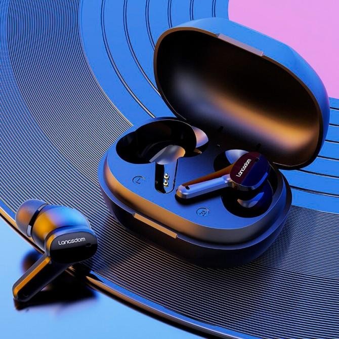 Беспроводные наушники Langsdom T26 Black-1