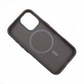 Чохол TPU+PC Carbon with MagSafe для Apple iPhone 16 (6.1 Чохол TPU+PC Carbon with MagSafe для Apple iPhone 16 (6.1