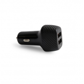 Автомобільний зарядний пристрій  2USB Walker WCR-33 QC3.0 36W Black Автомобільний зарядний пристрій  2USB Walker WCR-33 QC3.0 36W Black