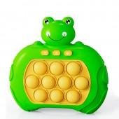 Интерактивная игрушка Pop-it Speed Push Game (Cute frog/ Green)