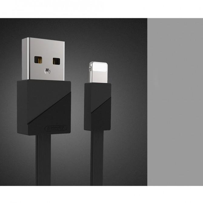 Кабель Remax Blade RC-105i iPhone 7 Чёрный 1m-4