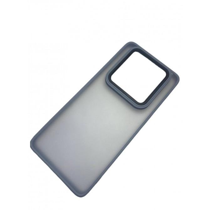 Чохол TPU+PC Lyon Frosted series Xiaomi Redmi Note 14 Pro 4G Sierra Blue-2