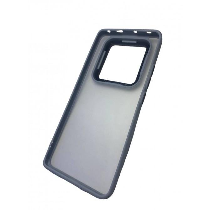 Чохол TPU+PC Lyon Frosted series Xiaomi Redmi Note 14 Pro 4G Sierra Blue-3