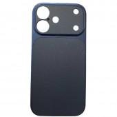 Накладка PC+Leather для iPhone 16 Синій