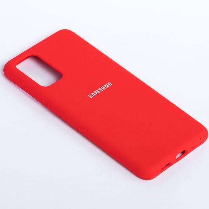 Чехол Original Soft Case Samsung G985 Galaxy S20 Plus Красный FULL-3