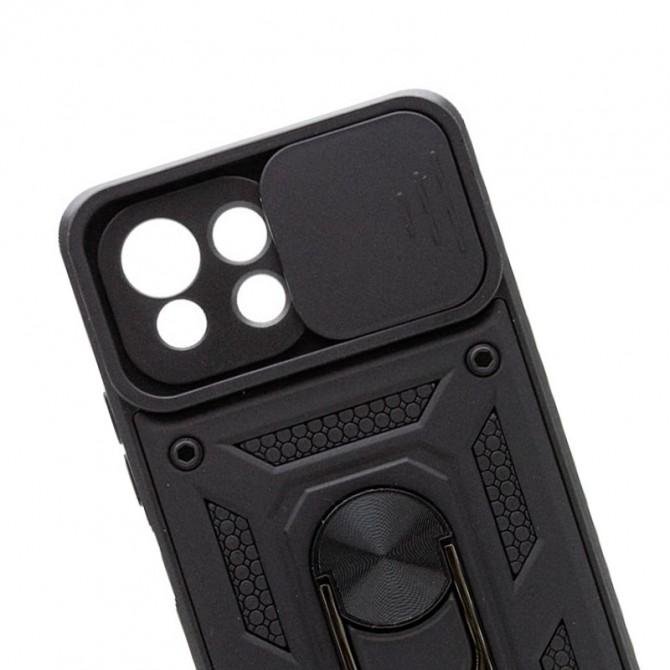 Чехол HONOR Hard Defence Series Xiaomi Mi 11 Lite Black (with Camshield and magnet)-1