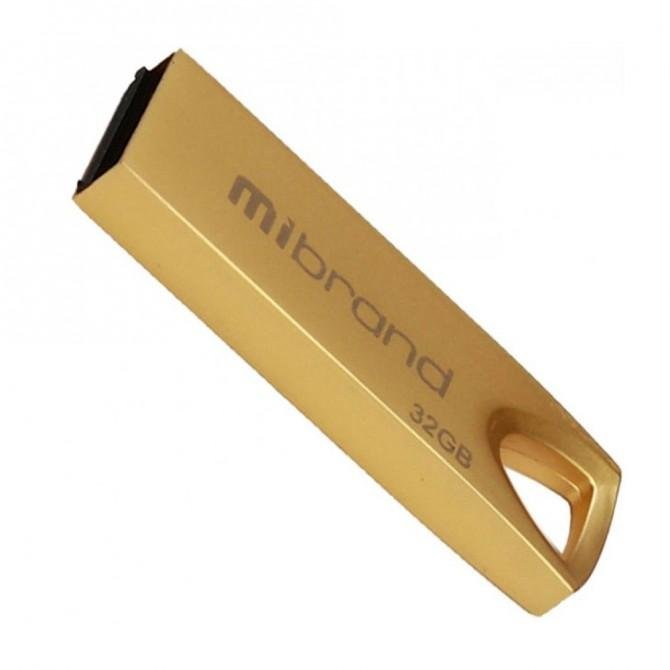 Флеш память Mibrand 32Gb Taipan Золотой-1