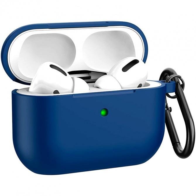 Чехол U-Like Silicone Protective Case For Airpods Pro Slim Cobalt