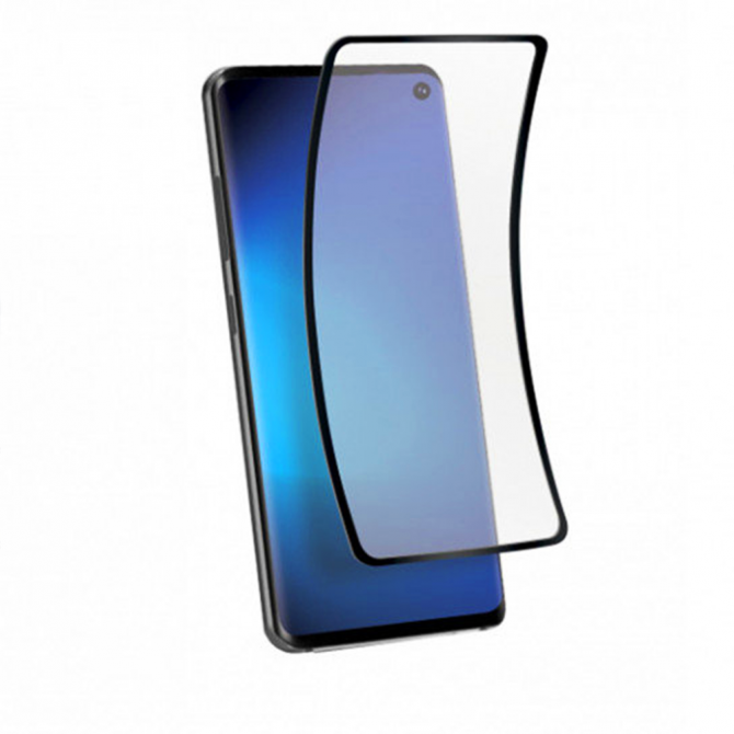 Гнучке ультратонке скло Caisles для Samsung G973 Galaxy S10 (Чорне)-1