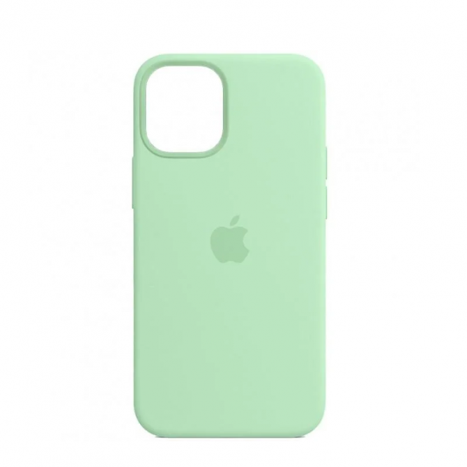 Силиконовый чехол для iPhone 15 Pistachio FULL