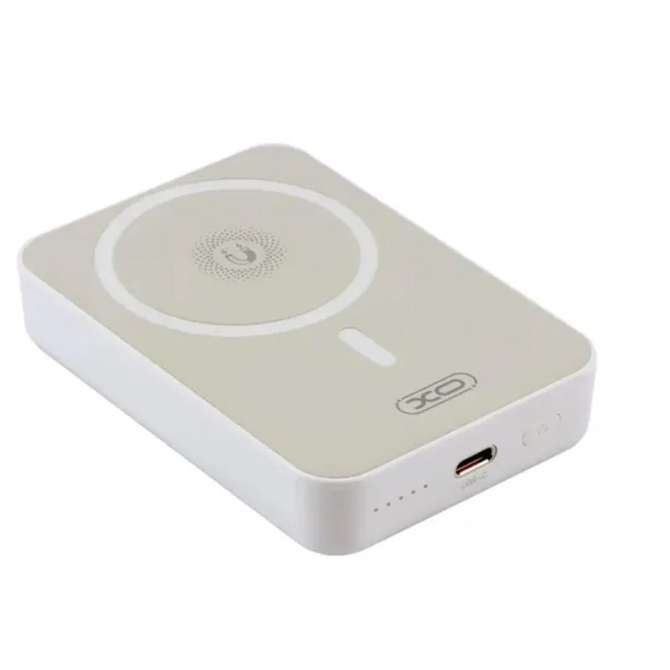 Дополнительная батарея XO PR231 10000 mAh MAgSafe 15W/PD20W с подставкой White-1