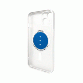 Чехол AG Glass Matt Frame Color MagSafe Logo for Apple iPhone 12 Pro Pearly White Чехол AG Glass Matt Frame Color MagSafe Logo for Apple iPhone 12 Pro Pearly White