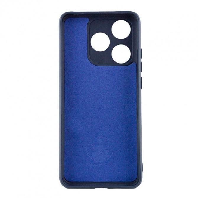 Чехол Original Soft Case TECNO Spark 10 Темно Синий FULL-1