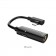 Переходник Audio Digital Converter HOCO LS17 Lightning to AUX(3,5mm) 2A Чёрный