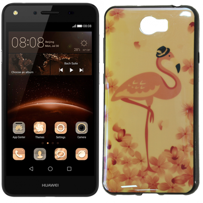 Чехол U-Like Picture series для Huawei Y5 II Flamingo