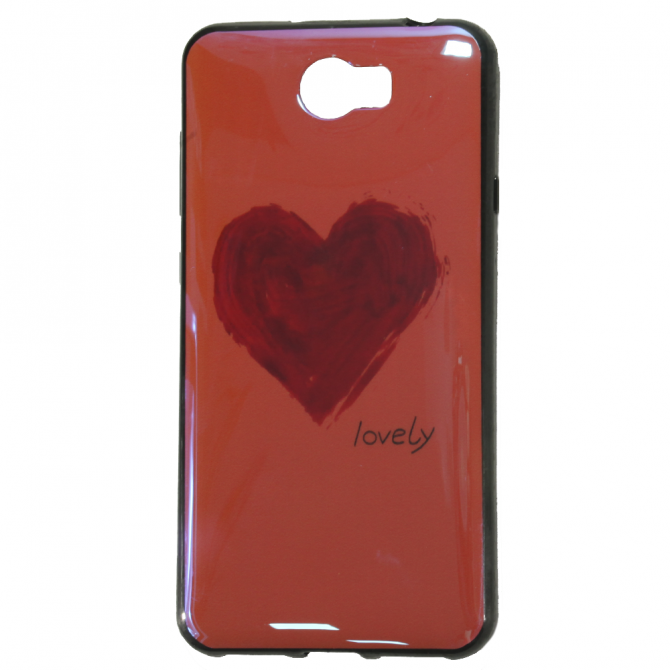 Чохол U-Like Picture series для Huawei Y5 II Серце/Рожевий-1