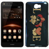 Чехол U-Like Picture series для Huawei Y5 II Love Black