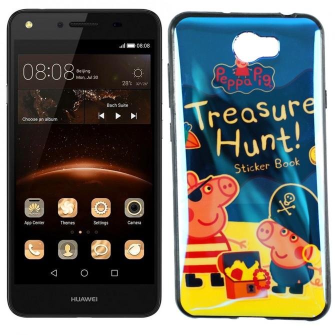 Чехол U-Like Picture series для Huawei Y5 II Peppa Pig