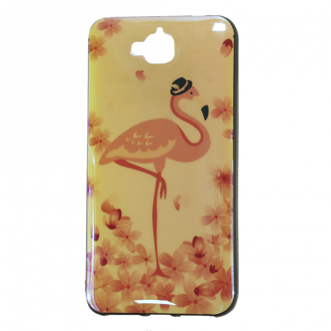 Чохол U-Like Picture series для Huawei Y6 Pro Фламінго-1