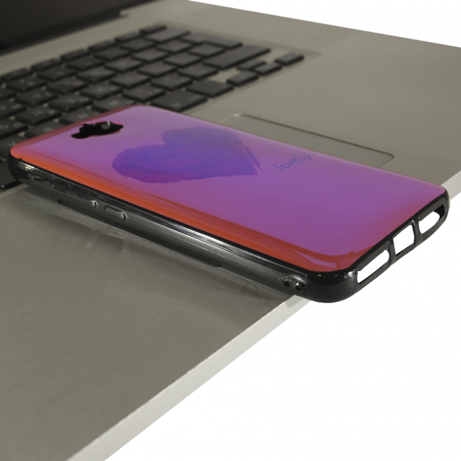 Чохол U-Like Picture series для Huawei Y6 Pro Серце/Рожевий-2