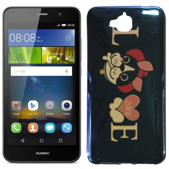 Чохол U-Like Picture series для Huawei Y6 Pro Love Black