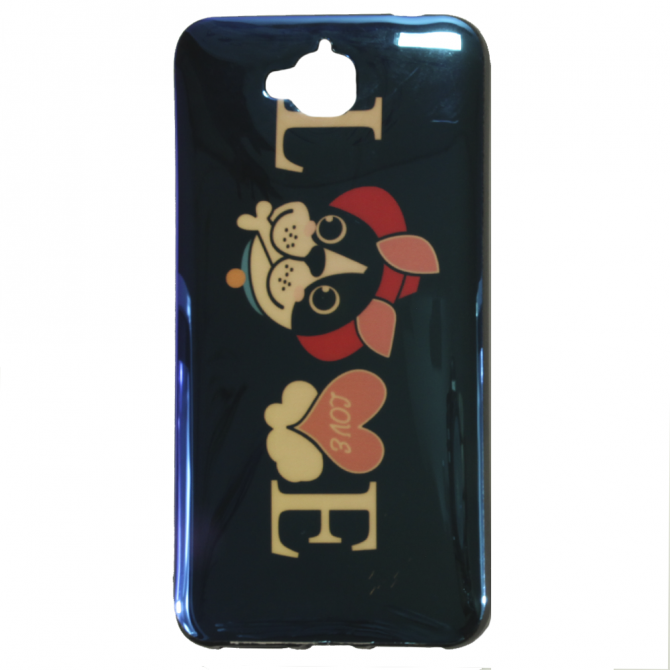 Чохол U-Like Picture series для Huawei Y6 Pro Love Black-1
