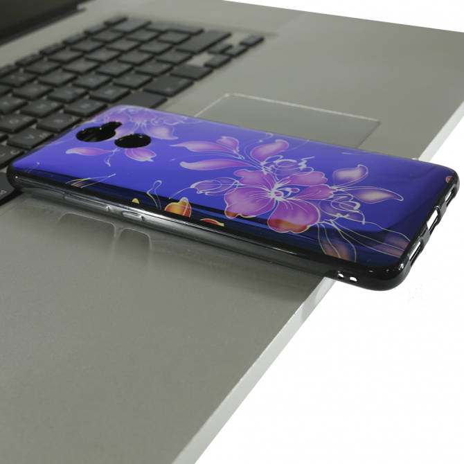 Чохол U-Like Picture series для Huawei Y7 2017/Y7 Prime Квіти-2