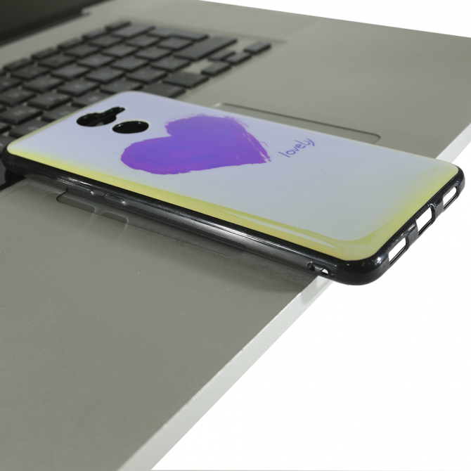 Чехол U-Like Picture series для Huawei Y7 2017/Y7 Prime Heart Blue-2