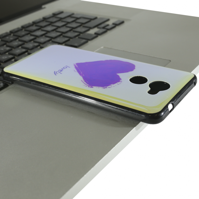 Чехол U-Like Picture series для Huawei Y7 2017/Y7 Prime Heart Blue-3