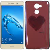 Чохол U-Like Picture series для Huawei Y7 2017/Y7 Prime Серце/Рожевий Чохол U-Like Picture series для Huawei Y7 2017/Y7 Prime Серце/Рожевий