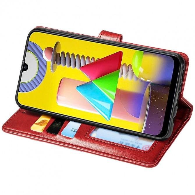 Чохол-книжка GETMAN Gallant for Xiaomi Redmi Note 11/Note 11S Red-1