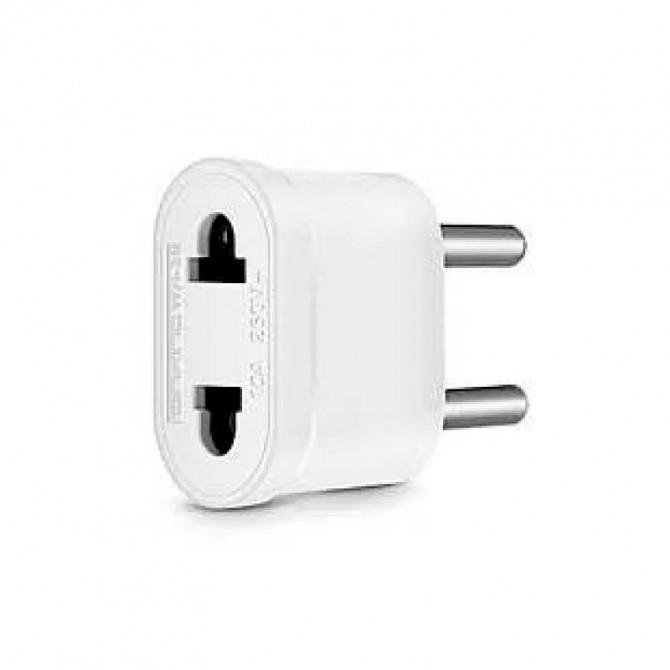 Сетевое зарядное устройство адаптер Евро Белый-1