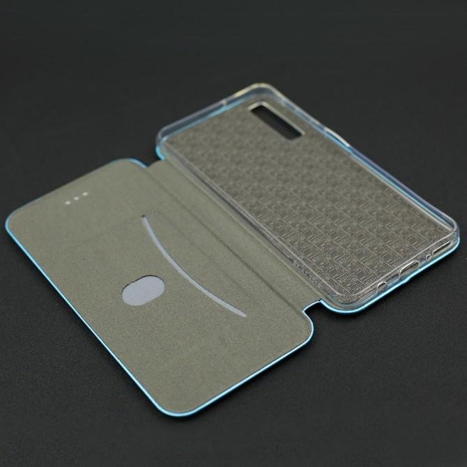 Чехол книжка U-Like Best для Samsung Galaxy A7 2018 (A750) Cyan-3