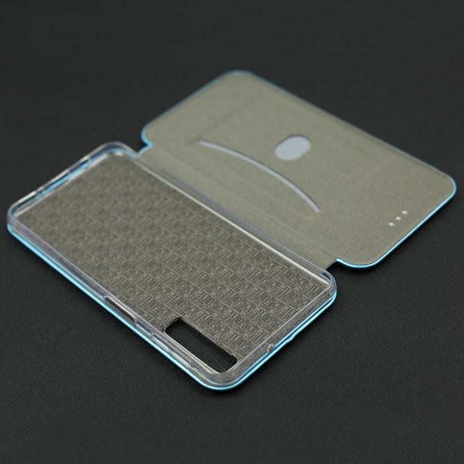 Чехол книжка U-Like Best для Samsung Galaxy A7 2018 (A750) Cyan-4