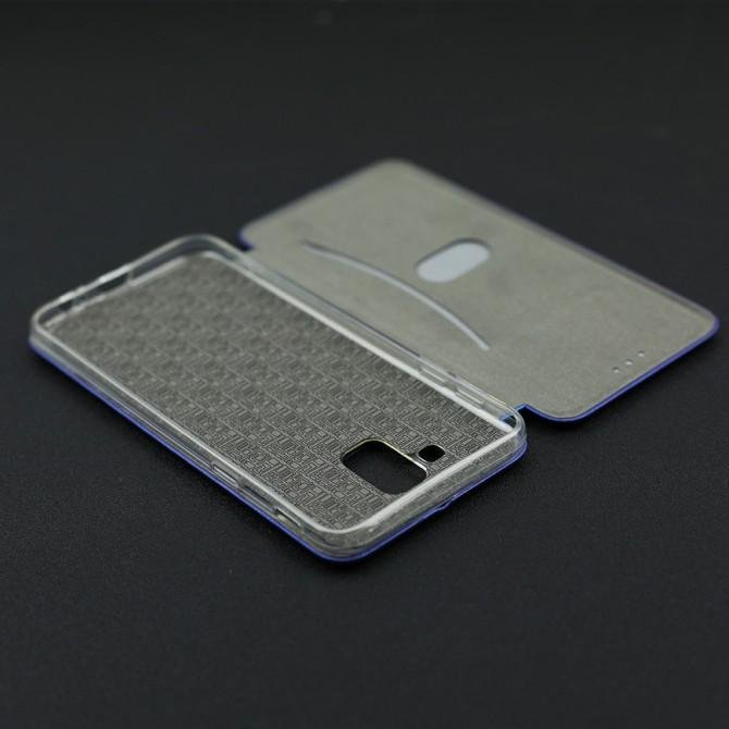 Чохол книжка U-Like Best для Samsung Galaxy J6 2018 Блакитний-4