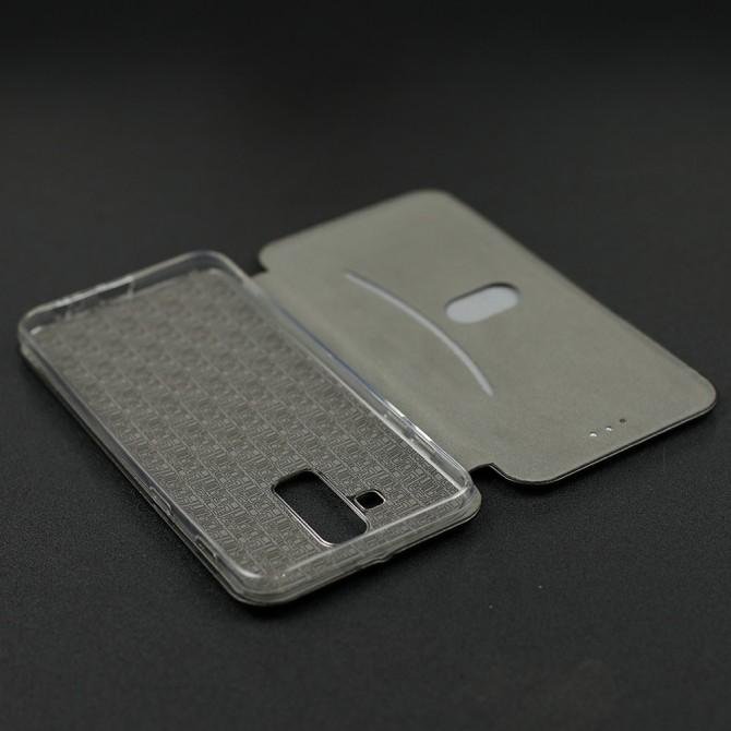 Чехол книжка U-Like Best для Samsung Galaxy J810 (J8 2018) Чёрный-4