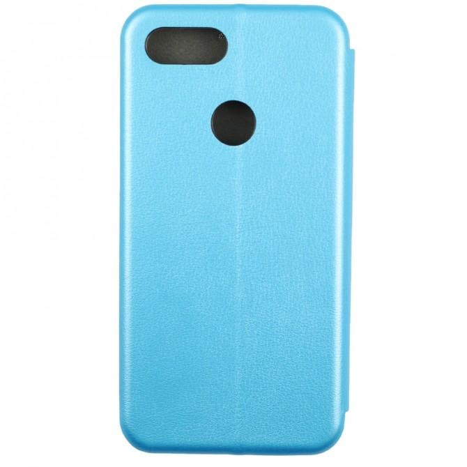 Чохол книжка U-Like Best для Xiaomi Mi8 Lite Блакитний-2