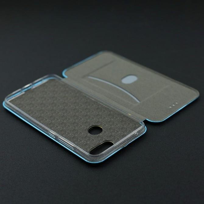 Чохол книжка U-Like Best для Xiaomi Mi8 Lite Блакитний-3