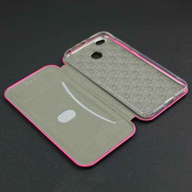 Чохол книжка U-Like Best для Xiaomi Redmi 4x Рожевий-3