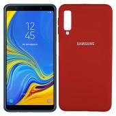 Чехол Soft Case для Samsung A750 Galaxy A7 2018 Красный FULL