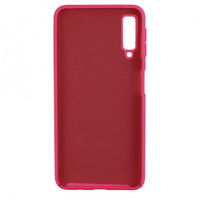 Чехол oft Case для Samsung A750 Galaxy A7 2018 Ярко розовый FULL-2