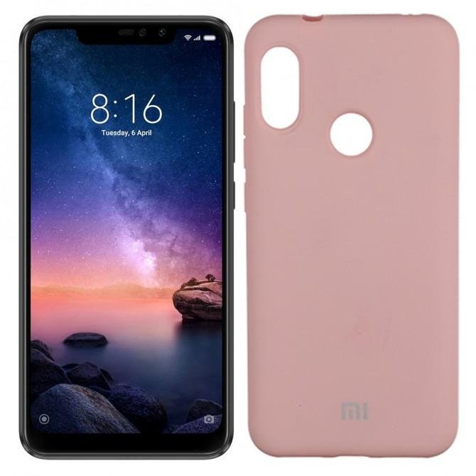Чехол Soft Case для Xiaomi Redmi 6 Pro/Mi A2 Lite Розовый FULL