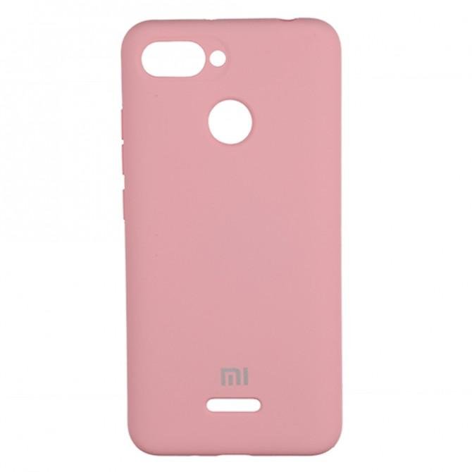 Чохол Soft Case для Xiaomi Redmi 6 Рожевий FULL-1