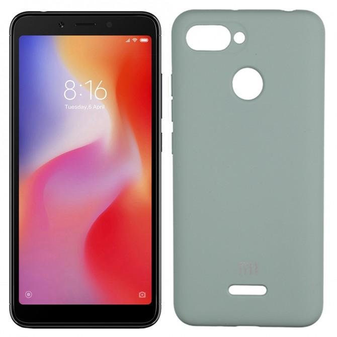 Чохол Soft Case для Xiaomi Redmi 6 Світло Блакитний FULL